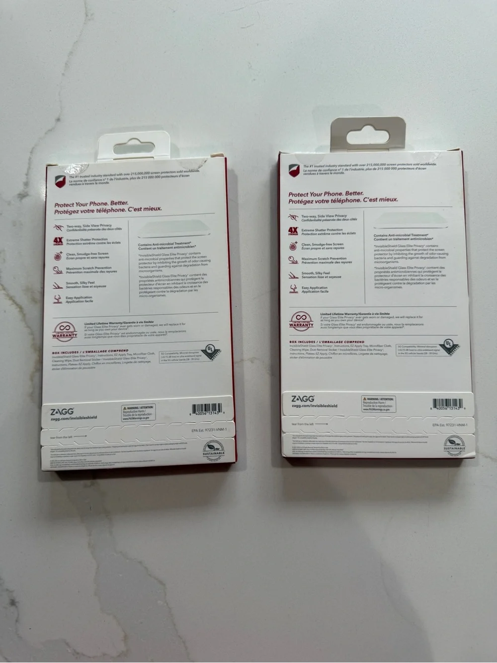 Glass Elite Privacy+ Screen Protector for iPhone 12 Pro Max - Black